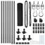 Welded Wire Fence With 7 Flanged Posts Steel-602281496-602281490