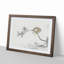 Pied Kingfisher by Numata Kashu - Picture Frame Painting Print-55732016-55732017