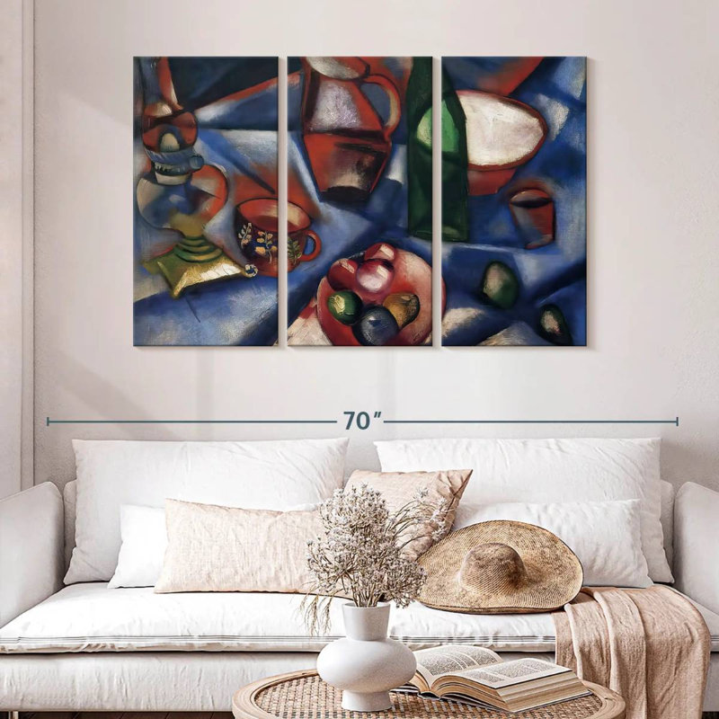 Nature morte 1912, H 32 po x l 50 po