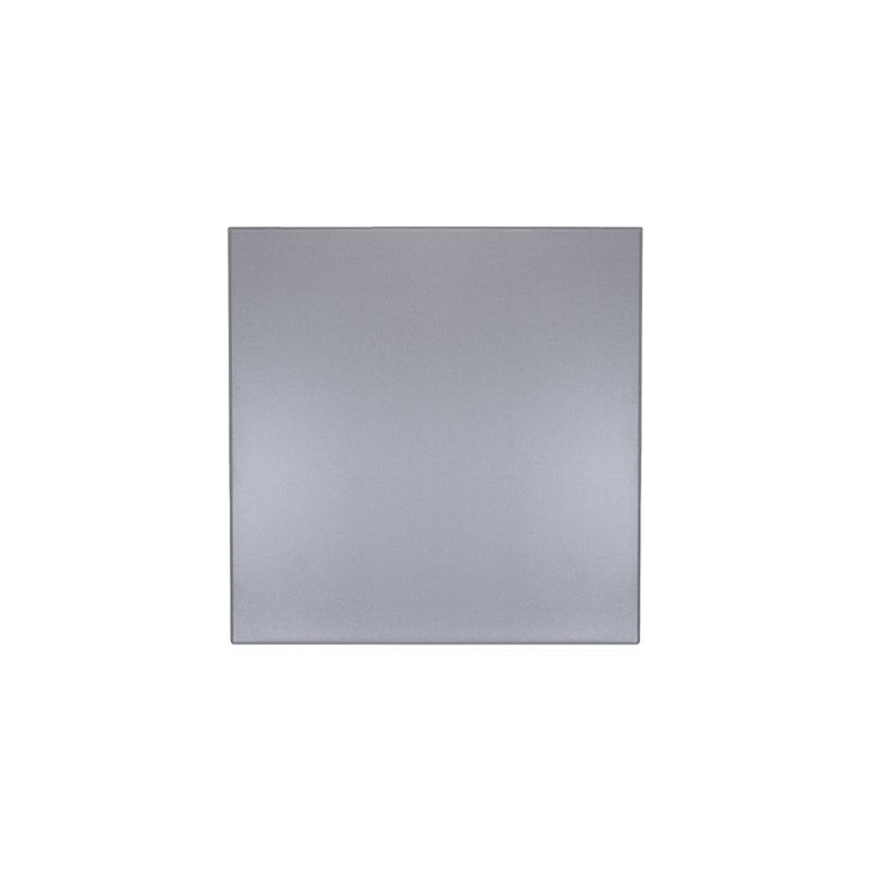 TopTop Coffee Table, 28.5" H x 28" L x 28" W, Aluminum Melamine