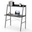 Cramlington 43 Inches Ladder Computer Desk, PC Desk Workstation for Home Office-1592736328