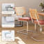 Chaise d'appoint rembourrée en velours Amyris-587093978-587093979