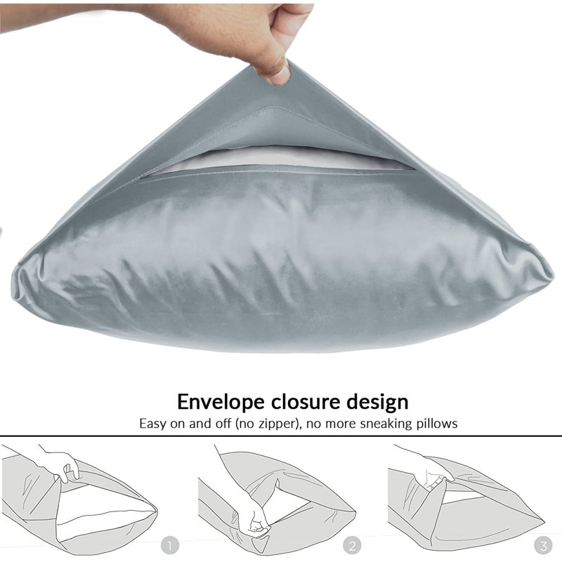 Rexburg Housewife Pillow Case, Silver