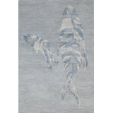 Pesce Area Rug in Stone-Blue/Gray/Mineral/Light Blue