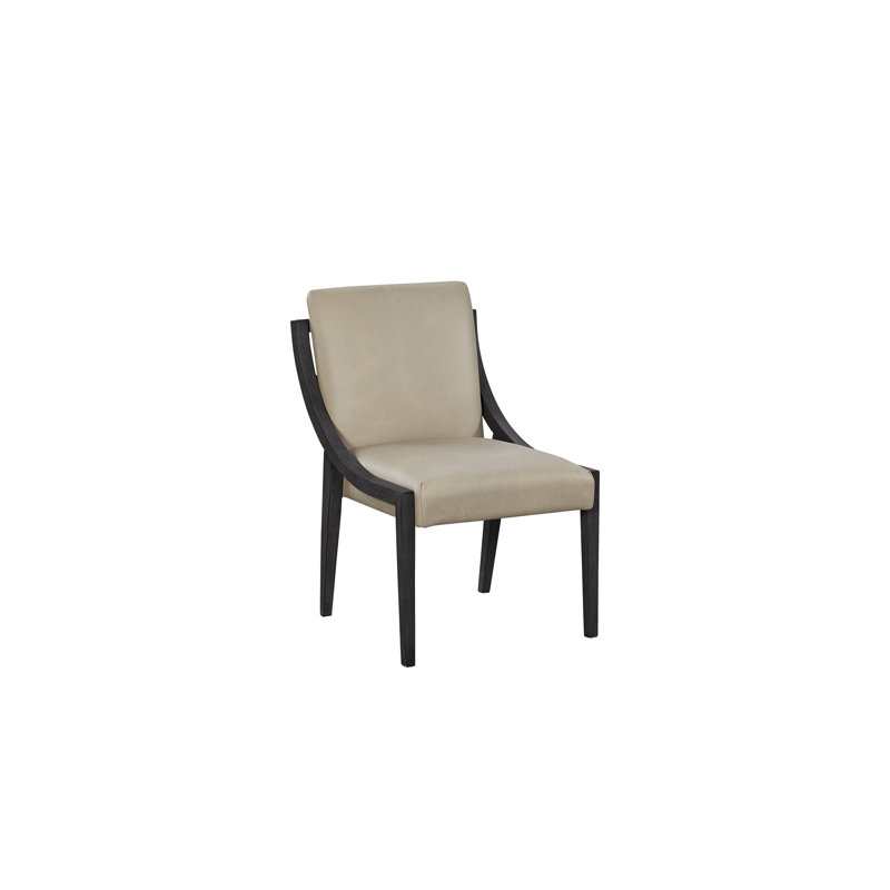 Fauteuil en cuir Sling - poivre