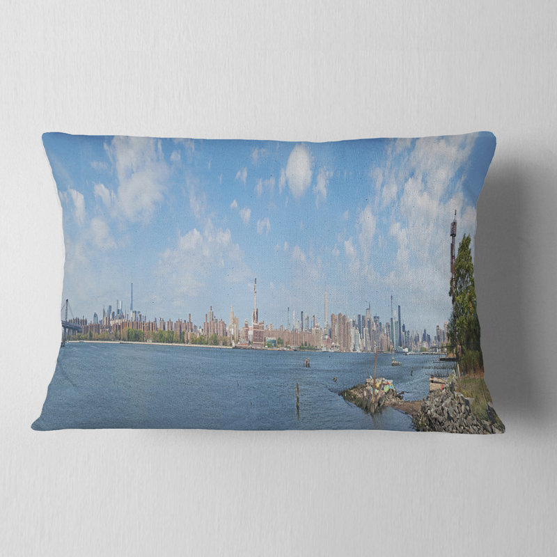 Coussin lombaire cityscape new york de l’east river side