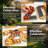 2026 Graduation Charcuterie Board Set - 4 Pcs Bamboo Food Trays for Class of 2026 Party Decorations