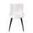 Modern Faux Leather Dining Chairs Upholstered Side Chairs for Kitchen & Living Room