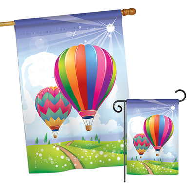 Double Sided 40'' H x 28'' W Polyester