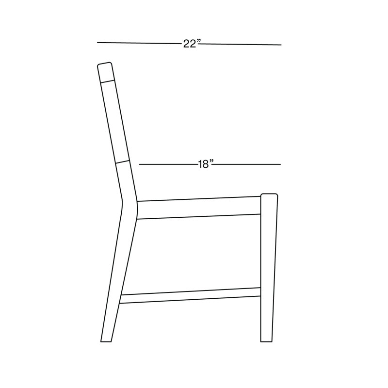Monimbo Dining Chair, Coffee/Momotombo Pattern