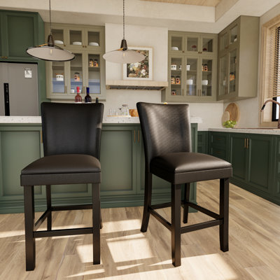 Jone Upholstered Back Barstool