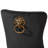 Traditional Velvet Wingback Tufted Solid Wood Upholstered Dining Chairs With Lion Head Pull Ring-173112443