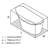 Amiata 65"x 32" Freestanding Soaking Bathtub-45225425