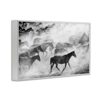 «Dusty Road Horse», reproduction de giclée par Sissi et Seb