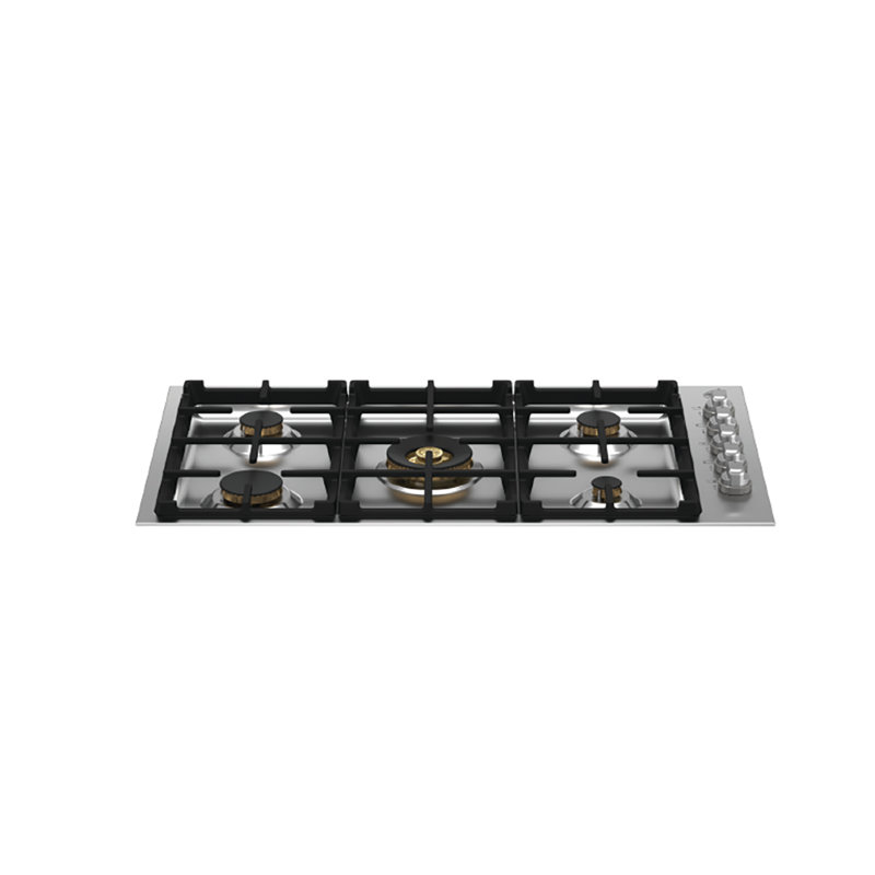 Bertazzoni 36" Cooktop, Brass