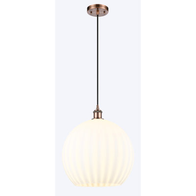 Luminaire suspendu 1 lumière Ballston Venetian Cord-516-G1217
