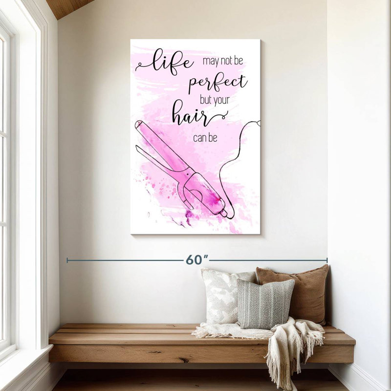 Tergel Perfect Hair I, 45" H x 30" W