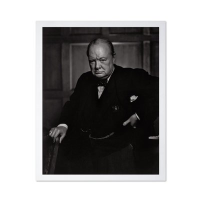 Portrait de Winston Churchill