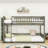Queen Over Queen Wood Bunk Bed With Guardrails And Ladder-926396216