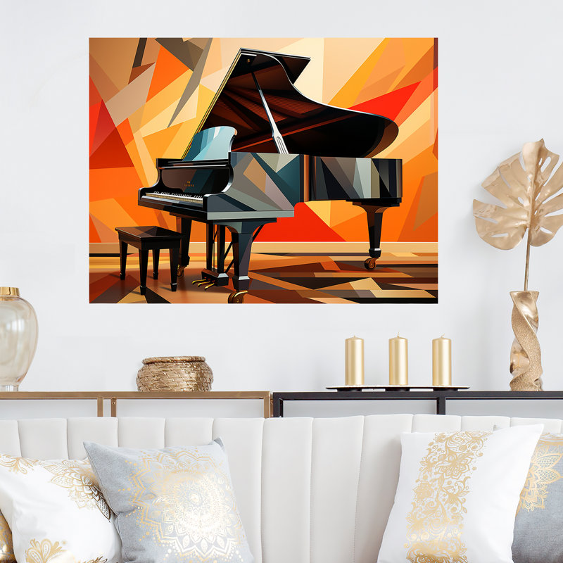 Harlem Renaissance Stride Piano Rhythms 3 - art mural Harlem Renaissance en métal MT134377, H 12 po x l 20 po x P 1 po