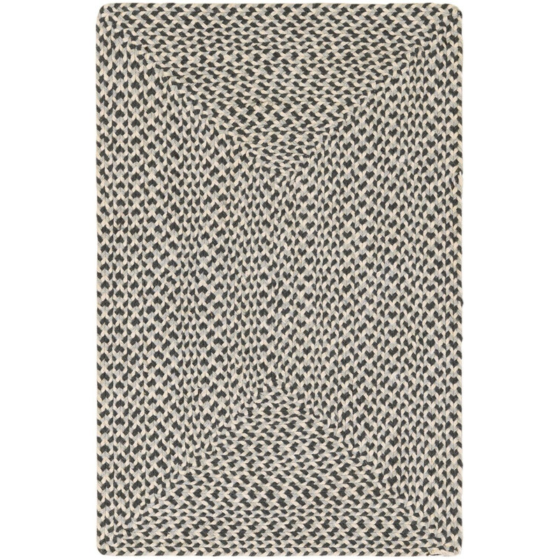 Tapis contemporain Aideen - gris, Rectangle 2 pi x 3 pi 1 po