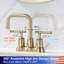 Robinet de salle de bain central à 2 poignées avec drain N3008H-105306608