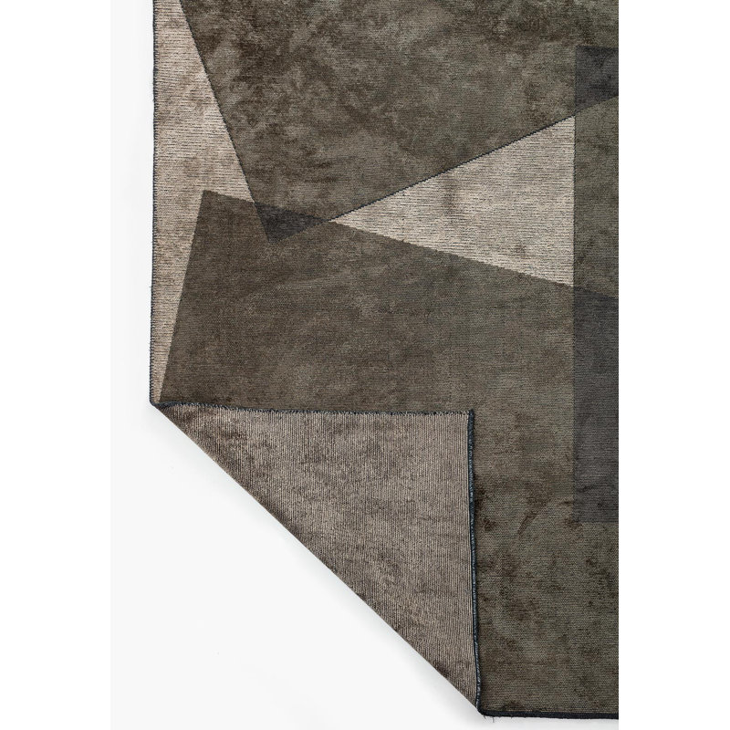 Modern Square Blocks, Rectangle 6'7" x 8'3"