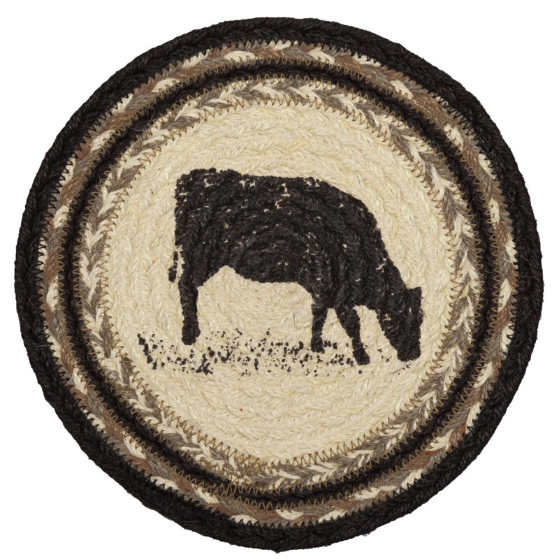 Sawyer Mill Jute Round 1 Piece Trivet