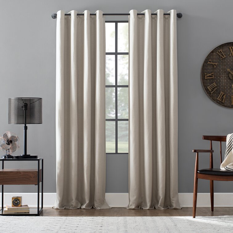 Grommet Linen Curtains