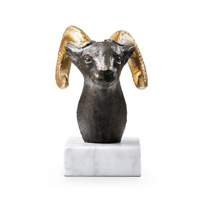 Ram Handmade Animals Bust