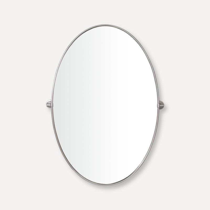 Craft Series Pivot Bathroom / Vanity Mirror, Polished Stainless Steel