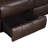 Bayshore 88.5" Modern & Contemporary Faux Leather Double Reclining Sofa with Integrated Drop-Down Console, Hidden Storage Drawer-1394368401