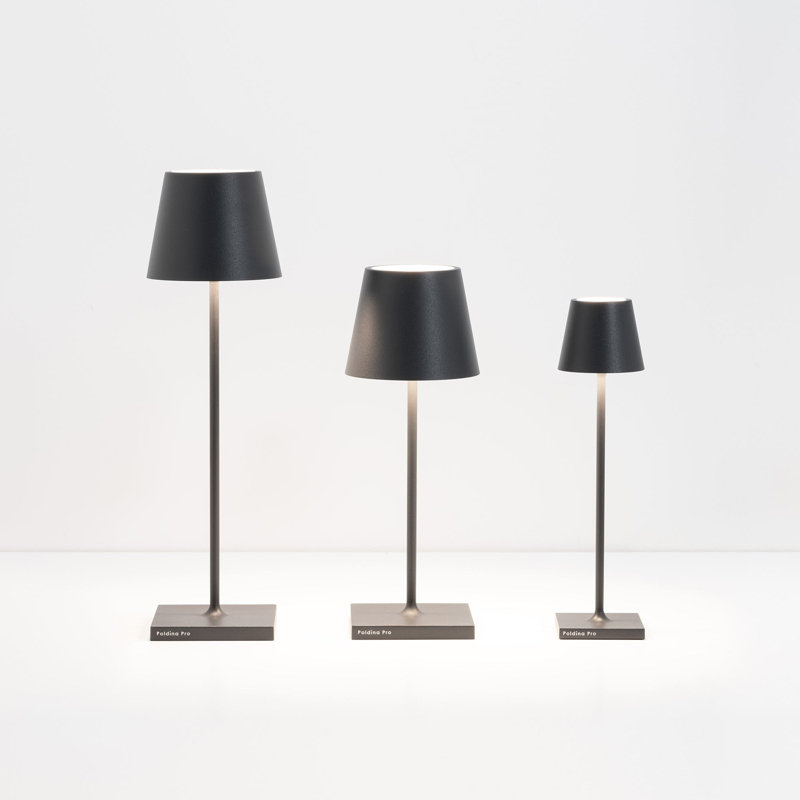 Poldina Pro Micro Table Lamp, Dark Gray