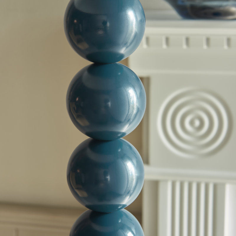 Higgledy 153.2cm Traditional Floor Lamp, Blue