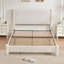  Lit rembourré avec velours moelleux, coins arrondis doux, sans sommier tapissier, assemblage facile-1033833598-1033833599