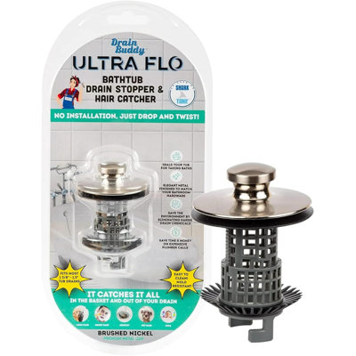 Bouchon de drain et récupérateur de cheveux Drain Buddy Ultra Flo