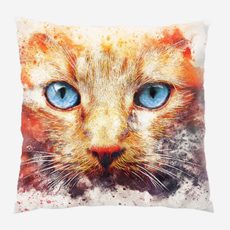 Coussin pour chat Duplantis, Microsuède, Intérieur