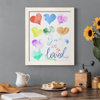 You Are So Loved - Peinture sur toile encadrée