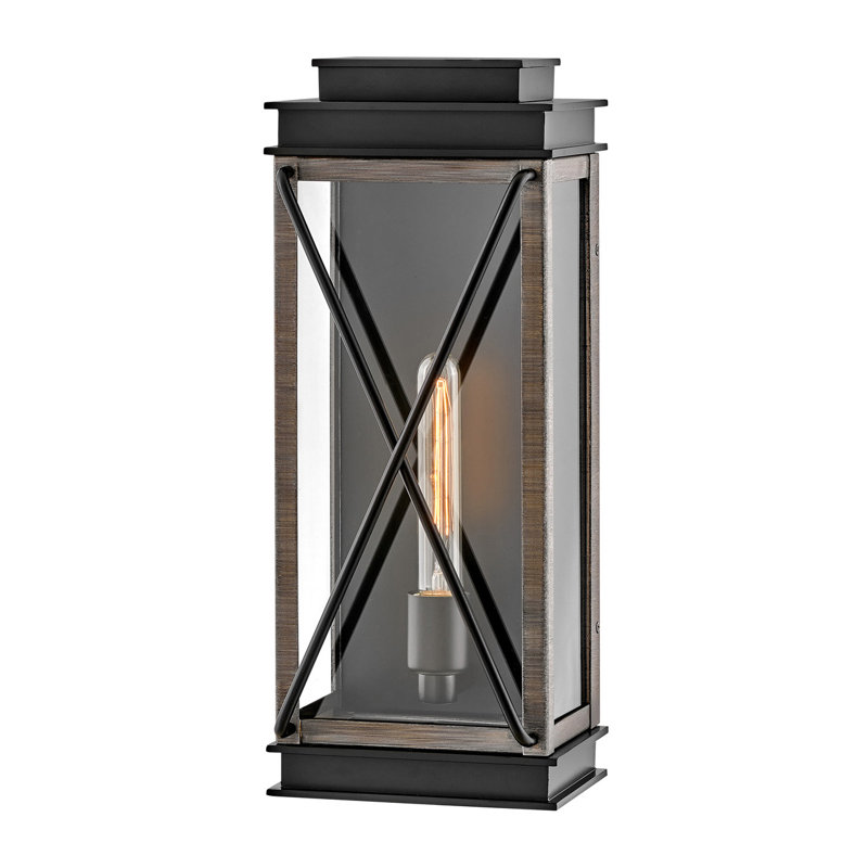 Montecito Medium Wall Mount Lantern, 18.75" H x 7.5" W x 6.5" D