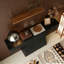Table d'entrée avec table trapézoïdale Farmhouse Console