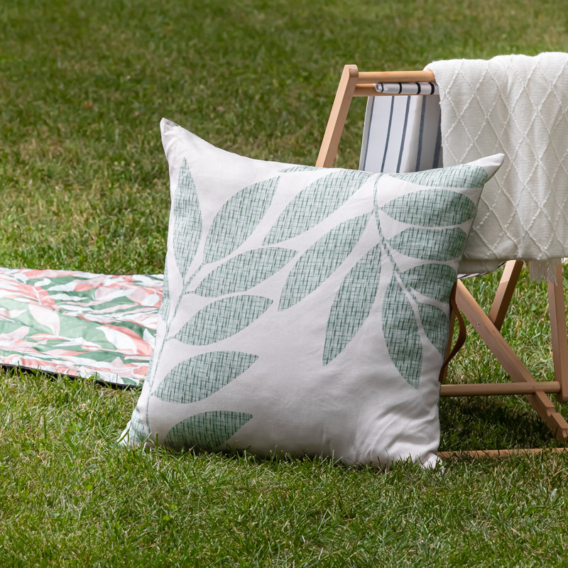 Housse de coussin d'extérieur Olivia Olive