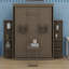 Lit escamotable avec armoire murale cachée-1752236569