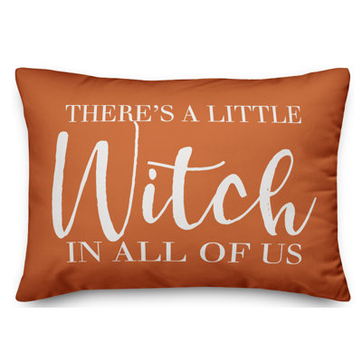  There's A Little Witch In All of Us Lumbar Pillow