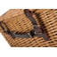 22" Wicker Double Steamed Hamper Basket