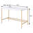 Midriaks Writing Desk w/USB Port-1020063036