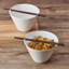Delray Bone China Noodle Bowl with Chopsticks