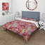 Ensemble de housse de couette Glam Pink Gold Midcentury Mosaic Tiles III - Midcentury-109174414