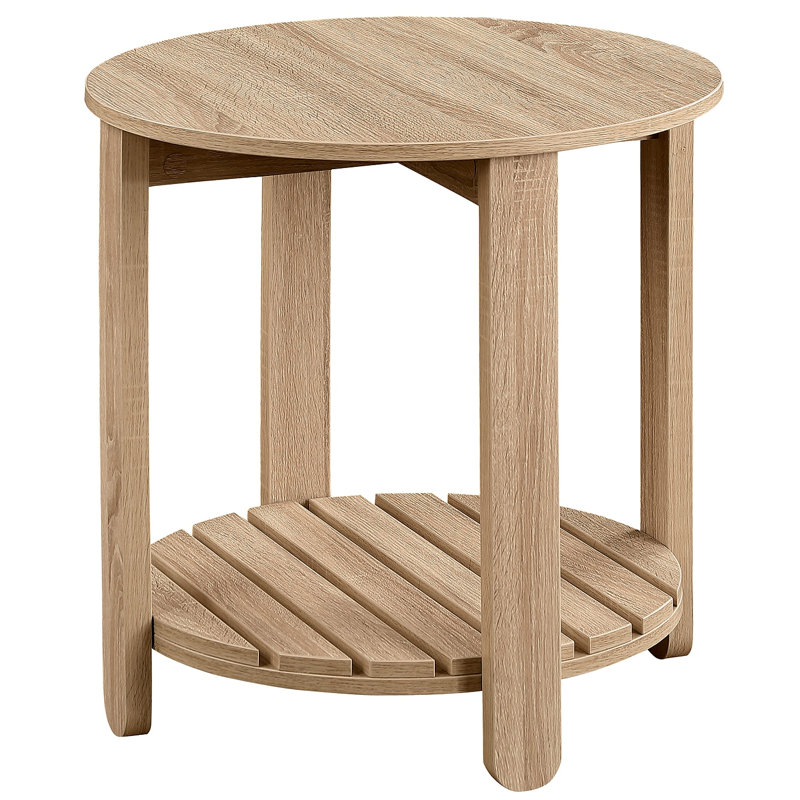 Table de bout en bois d'ingénierie Altos