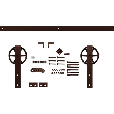 Ensemble de quincaillerie pour porte de grange standard Premium