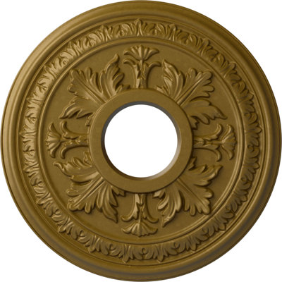 Médaillon de plafond H 15,375 po x l 15,37 po x P 1,5 po Baltimore